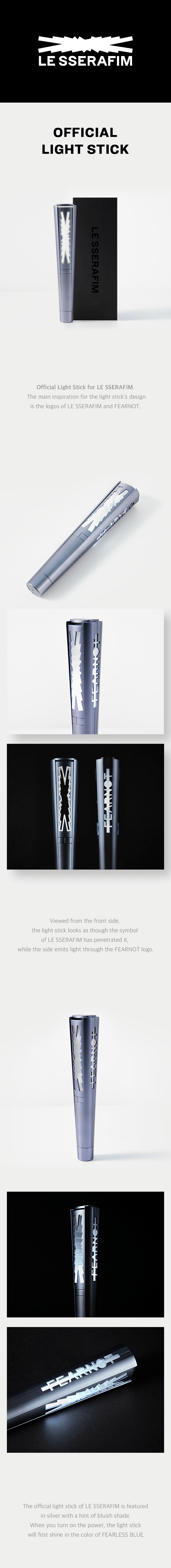 LE SSERAFIM - OFFICIAL LIGHT STICK - COKODIVE