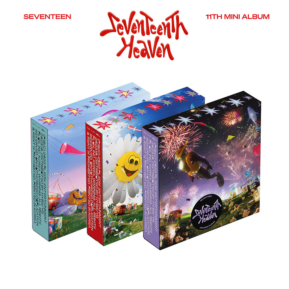 SEVENTEEN - SEVENTEENTH HEAVEN 11TH MINI ALBUM STANDARD VER. NO P.O.B VER. - COKODIVE