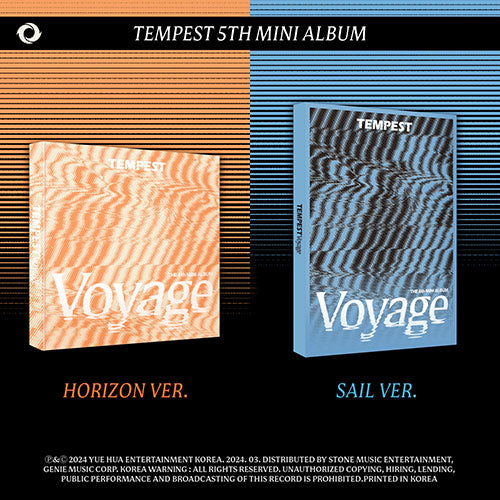 TEMPEST - VOYAGE 5TH MINI ALBUM RANDOM - COKODIVE