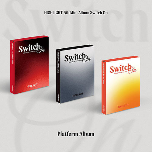 HIGHLIGHT - SWITCH ON 5TH MINI ALBUM PLATFORM VER. RANDOM - COKODIVE