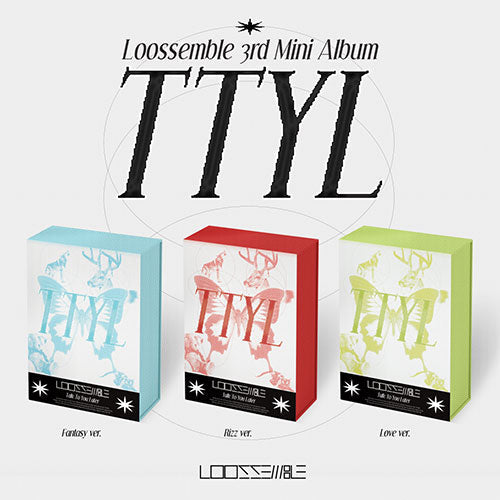 Loossemble - TTYL 3RD MINI ALBUM PHOTOBOOK RANDOM - COKODIVE