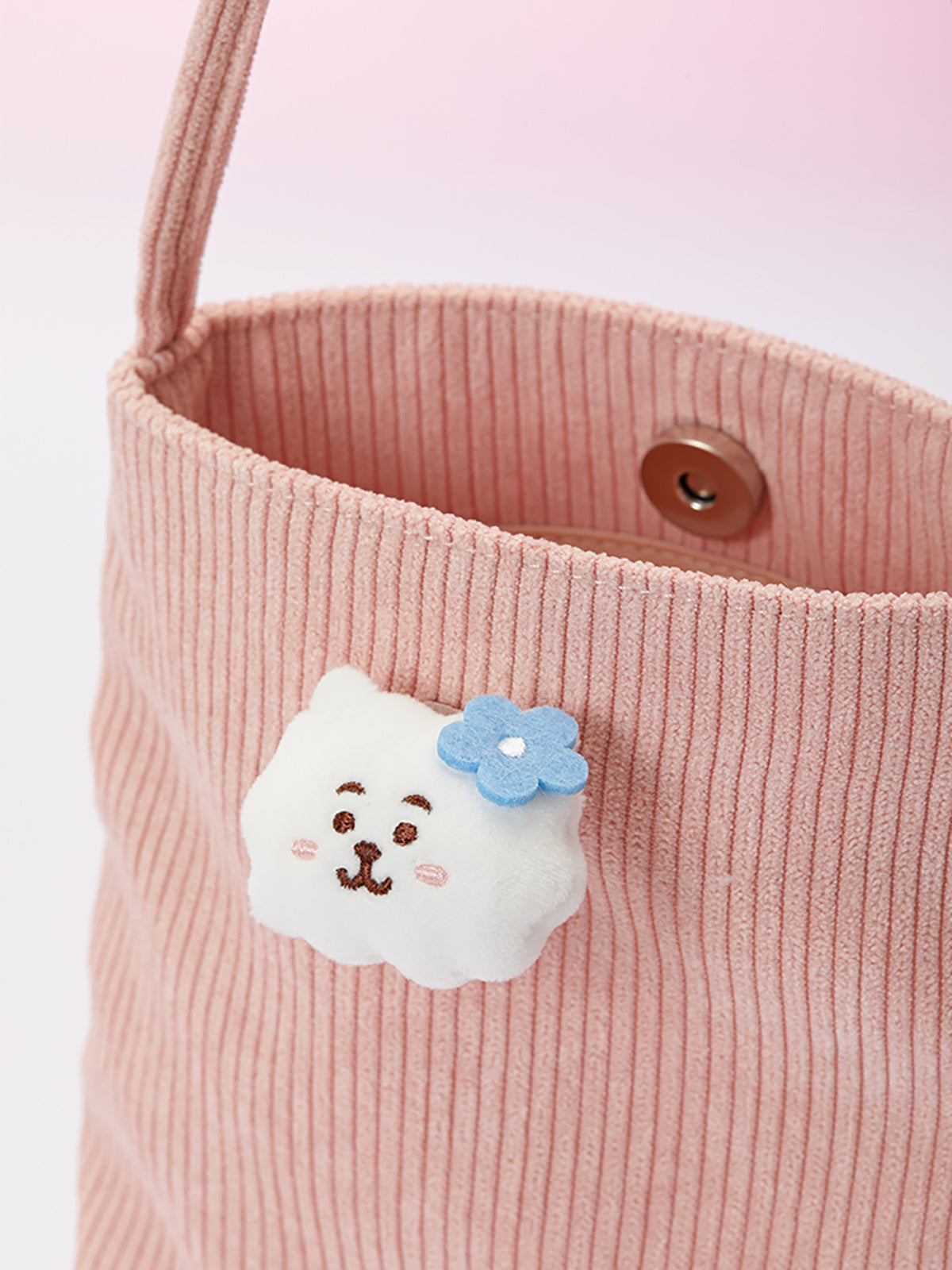 BT21 - SPRING DAYS MINI CORDUROY CROSSBODY BAG RJ - COKODIVE