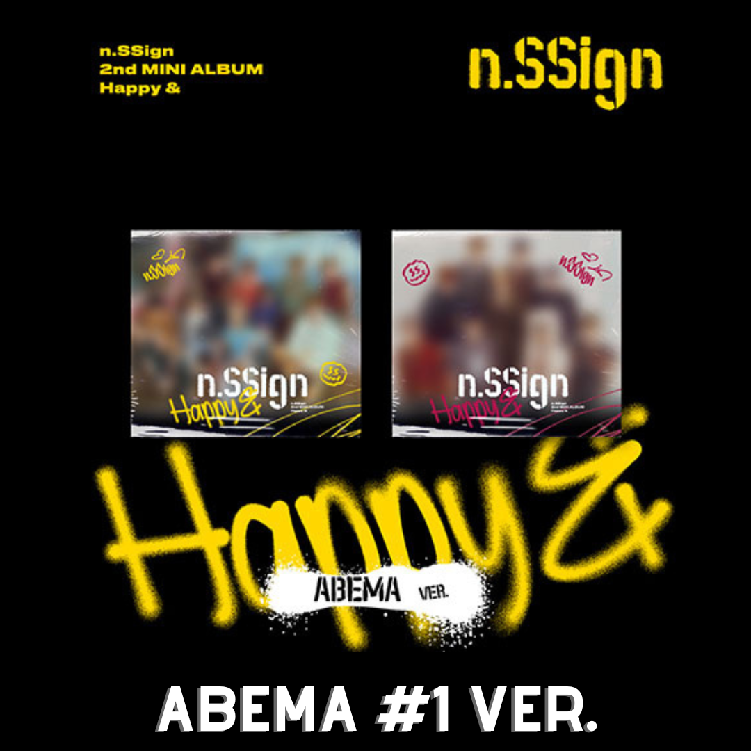 N.SSIGN - HAPPY & 2ND MINI ALBUM ABEMA VER. - COKODIVE