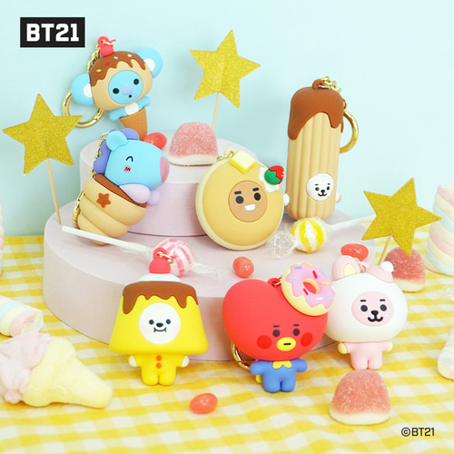 BT21 BABY SWEET THINGS FIGURE KEYRING - COKODIVE