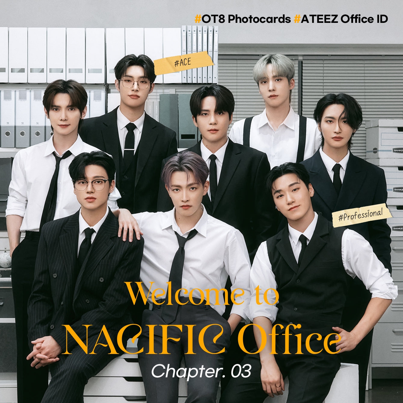 NACIFIC X ATEEZ CHAPTER.3 NACIFIC OFFICE ORIGIN PREMIUM SET - COKODIVE