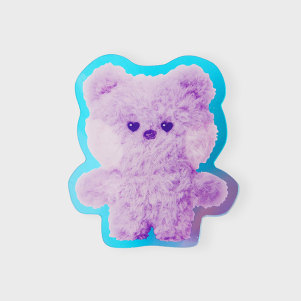 BT21 PURPLE OF WISH EDITION MININI ACRYLIC CLIP MAGNET - COKODIVE