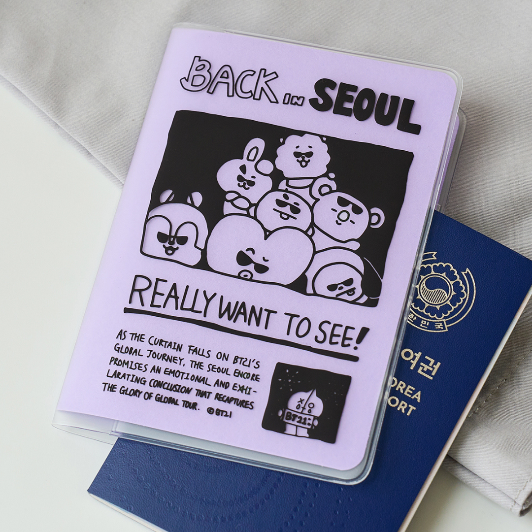 BT21 PASSPORT COVER CITY EDITION - COKODIVE