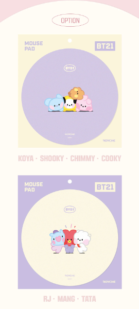 BT21 MININI MOUSE PAD - COKODIVE