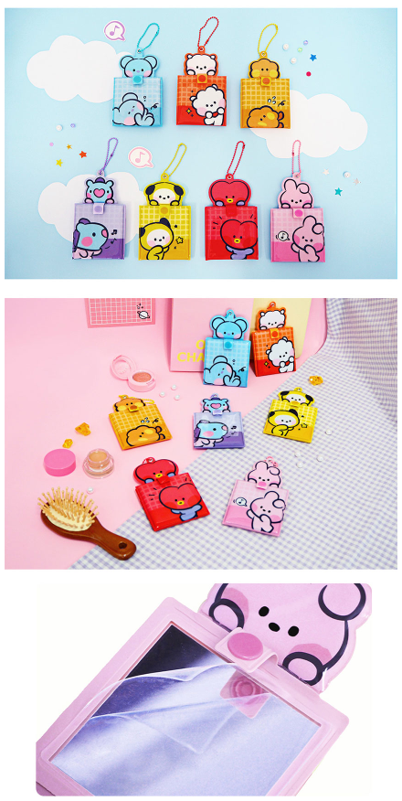 BT21 MININI MIRROR KEYRING - COKODIVE