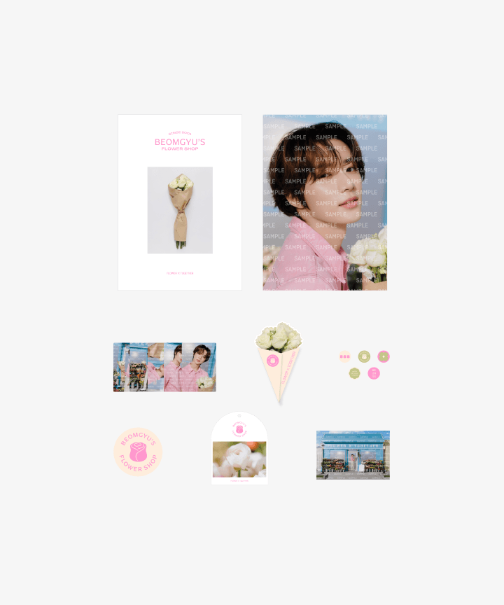 TXT - BEOMGYU&#39;S FLOWER SHOP OFFICIAL MD PHOTO PACKAGE - COKODIVE