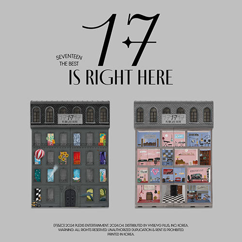 SEVENTEEN - 17 IS RIGHT HERE BEST ALBUM PHOTOBOOK RANDOM - COKODIVE