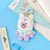 BT21 - ANGEL & VILLAIN ANGEL PLUSH KEYRING