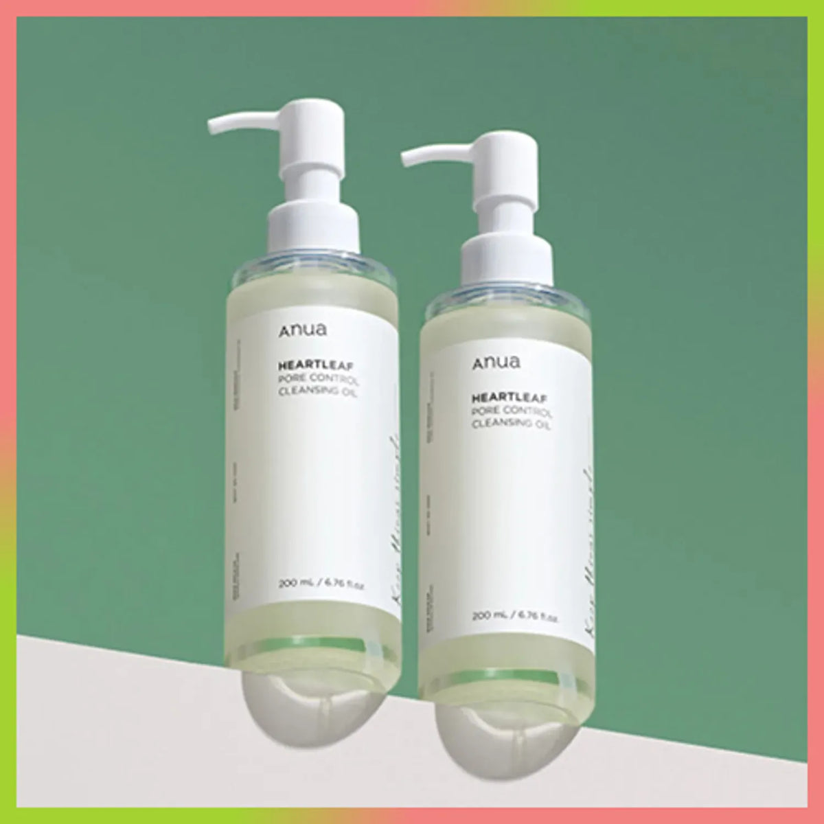 ANUA - HEARTLEAF PORE CONTROL CLEANSING OIL 200ml DOUBLE SET - COKODIVE