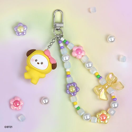 BT21 - MININI BEADS STRAP KEYRING LOVELY