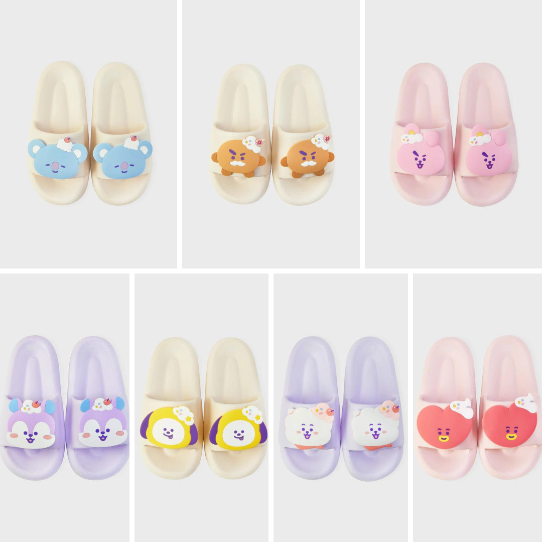 BT21 ON THE CLOUD SLIPPER - COKODIVE