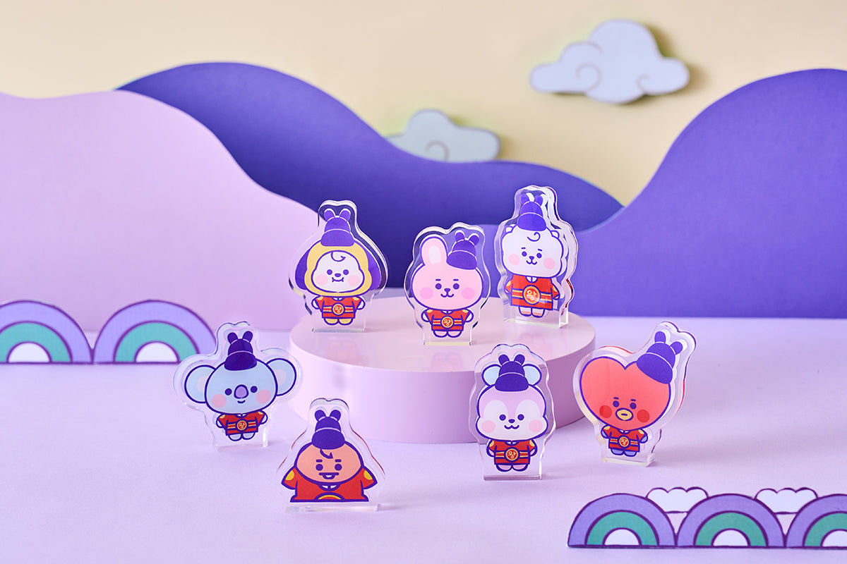 BT21 BABY MINI ACRYLIC STAND K-EDITION ver.2 - COKODIVE