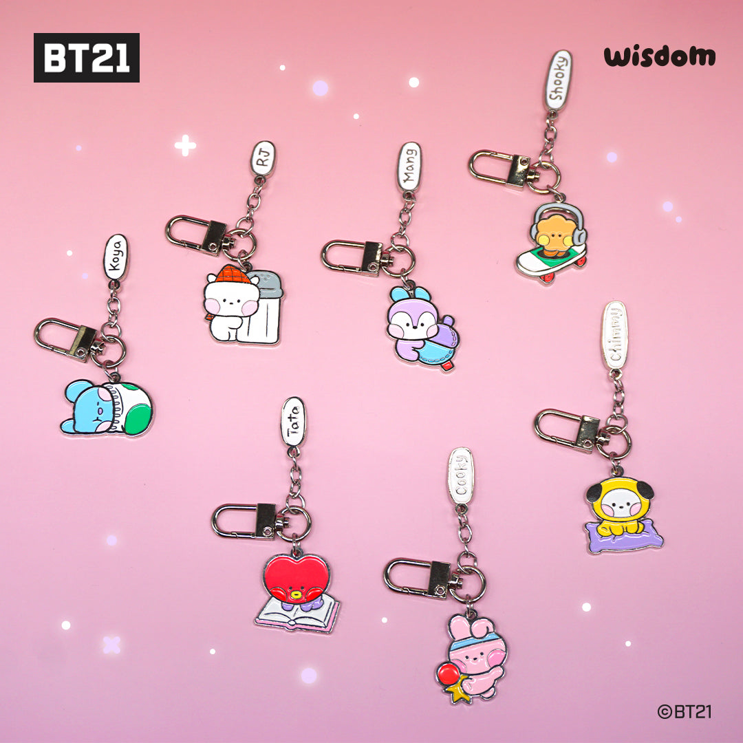 BT21 - MININI A DAY OF METAL KEYRING - COKODIVE