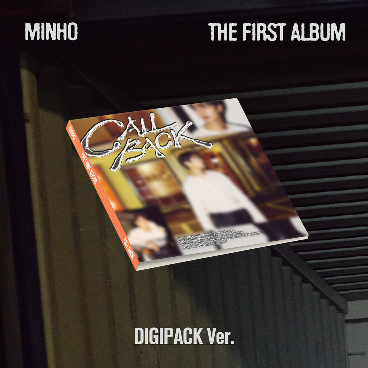 SHINEE MINHO - CALL BACK 1ST ALBUM DIGIPACK VER