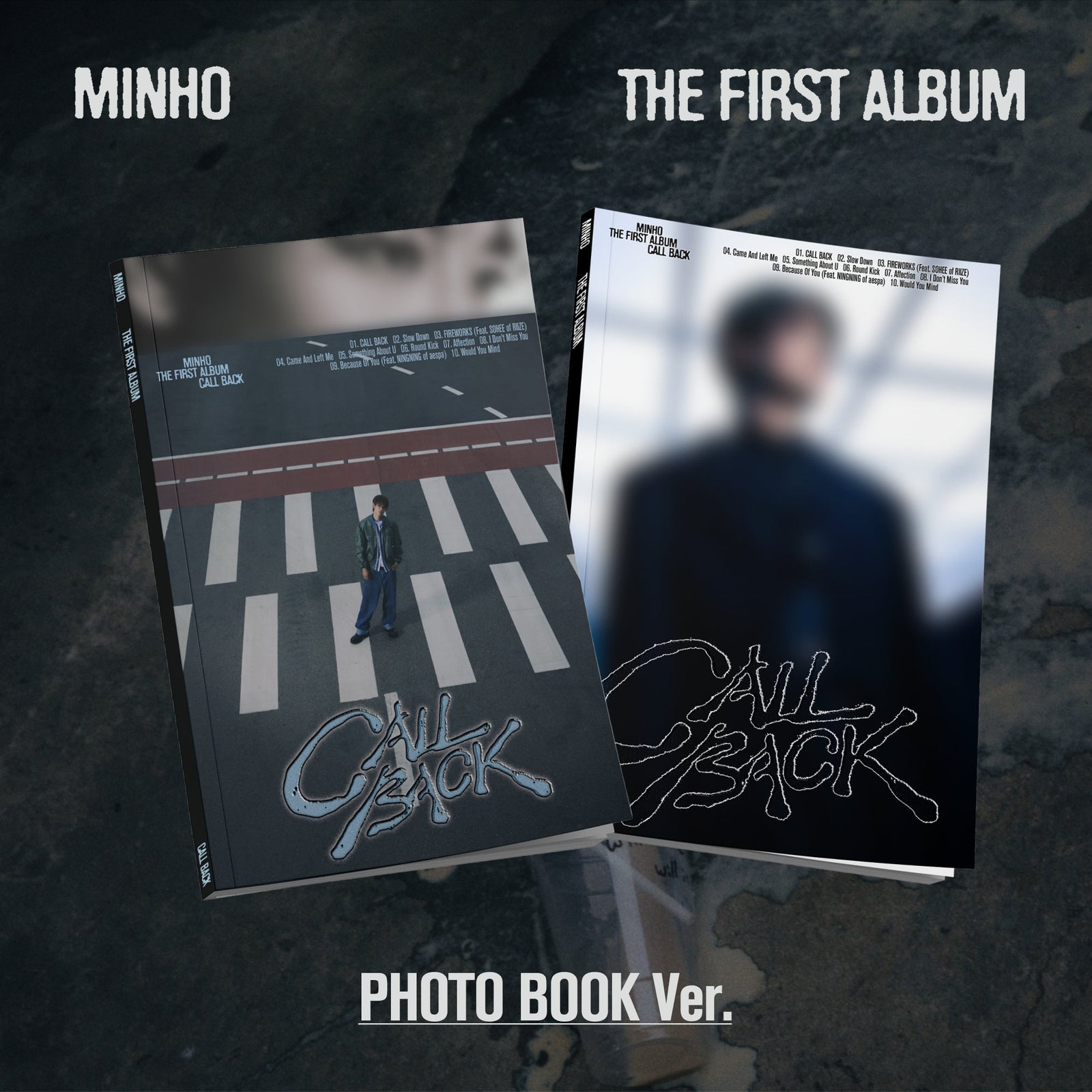 SHINEE MINHO - CALL BACK 1ST ALBUM PHOTOBOOK VER RANDOM