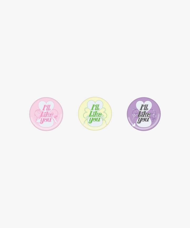 ILLIT - I'LL LIKE YOU 2ND MINI ALBUM OFFICIAL MD CAN BADGE - COKODIVE