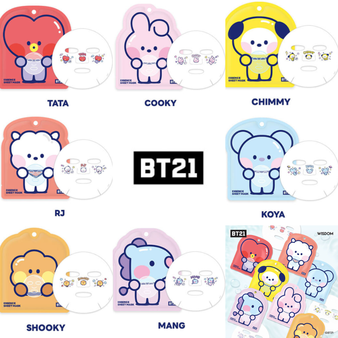 BT21 ESSENCE SHEET MASK - COKODIVE