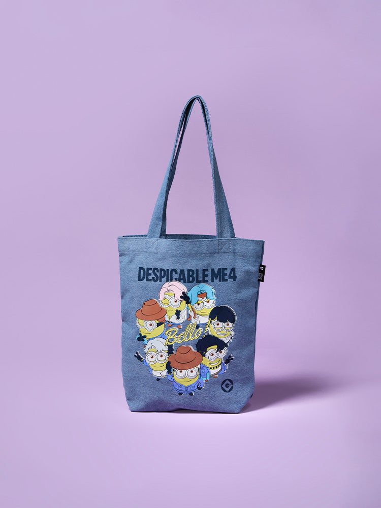 BTS - BTS X DM4 DENIM TOTE BAG - COKODIVE