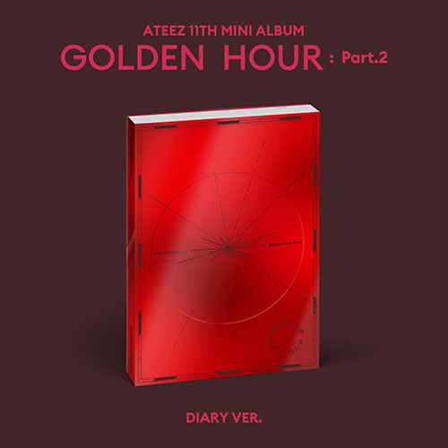 ATEEZ - GOLDEN HOUR : PART.2 11TH MINI ALBUM PHOTOBOOK DIARY VER - COKODIVE