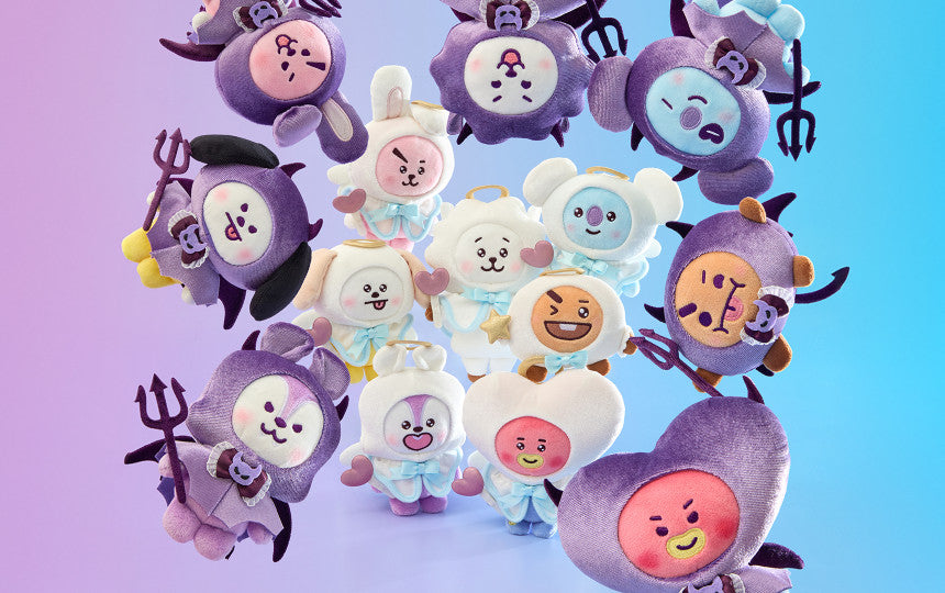 BT21 - ANGEL &amp; VILLAIN VILLAIN PLUSH