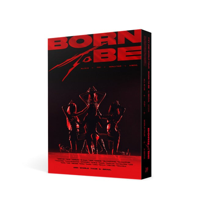 ITZY - BORN TO BE 2ND WORLD TOUR IN SEOUL JYPSHOP GIFT DVD - COKODIVE