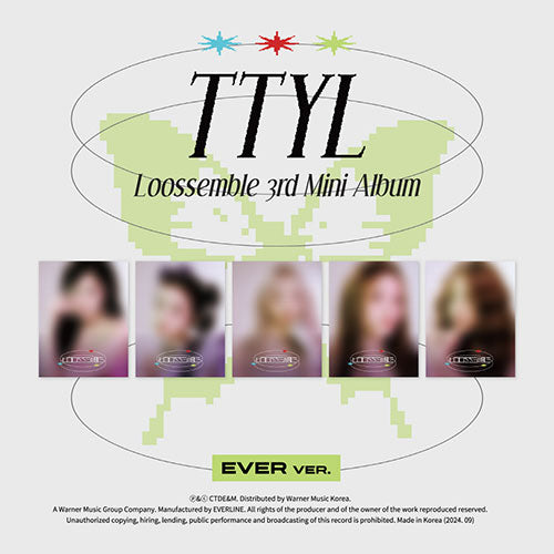 Loossemble - TTYL 3RD MINI ALBUM EVER MUSIC ALBUM VER SET