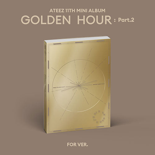 ATEEZ - GOLDEN HOUR : PART.2 11TH MINI ALBUM PHOTOBOOK FOR VER - COKODIVE