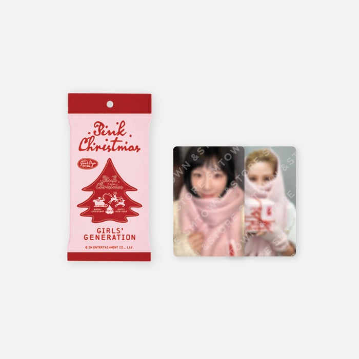 GIRLS&#39; GENERATION - 2024 PINK CHRISTMAS PHOTO CARD RANDOM PACK - COKODIVE