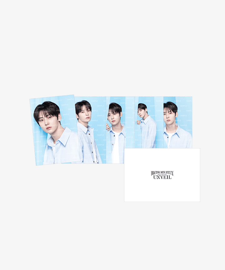 HWANG MIN HYUN - UNVEIL MINI CONCERT OFFICIAL MD PHOTOCARD SET - COKODIVE