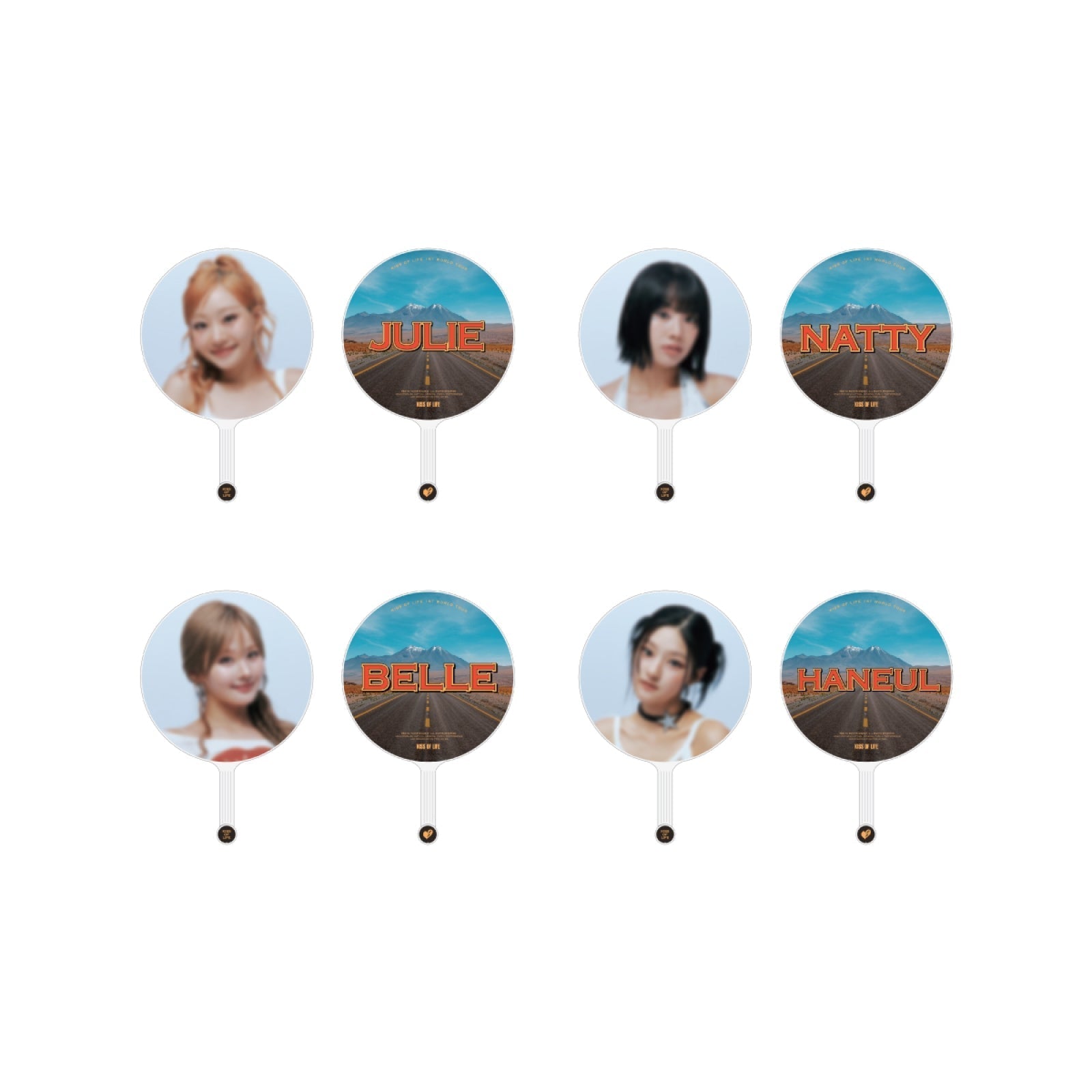 KISS OF LIFE - KISS ROAD IN SEOUL 1ST WORLD TOUR OFFICIAL MD IMAGE PICKET - COKODIVE