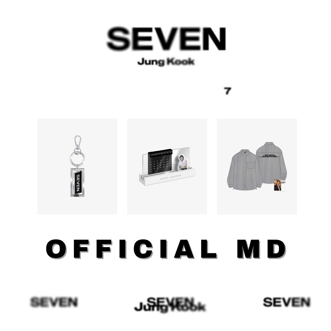 BTS JUNGKOOK - SEVEN OFFICIAL MD - COKODIVE