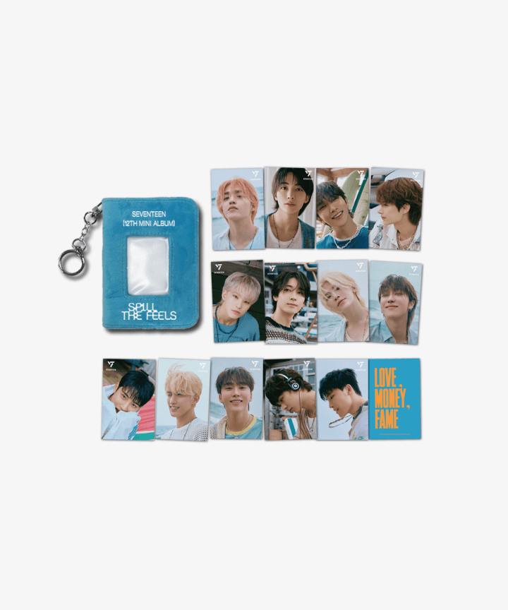 SEVENTEEN - SPILL THE FEELS OFFICIAL MD AR MINI CARD & BINDER - COKODIVE