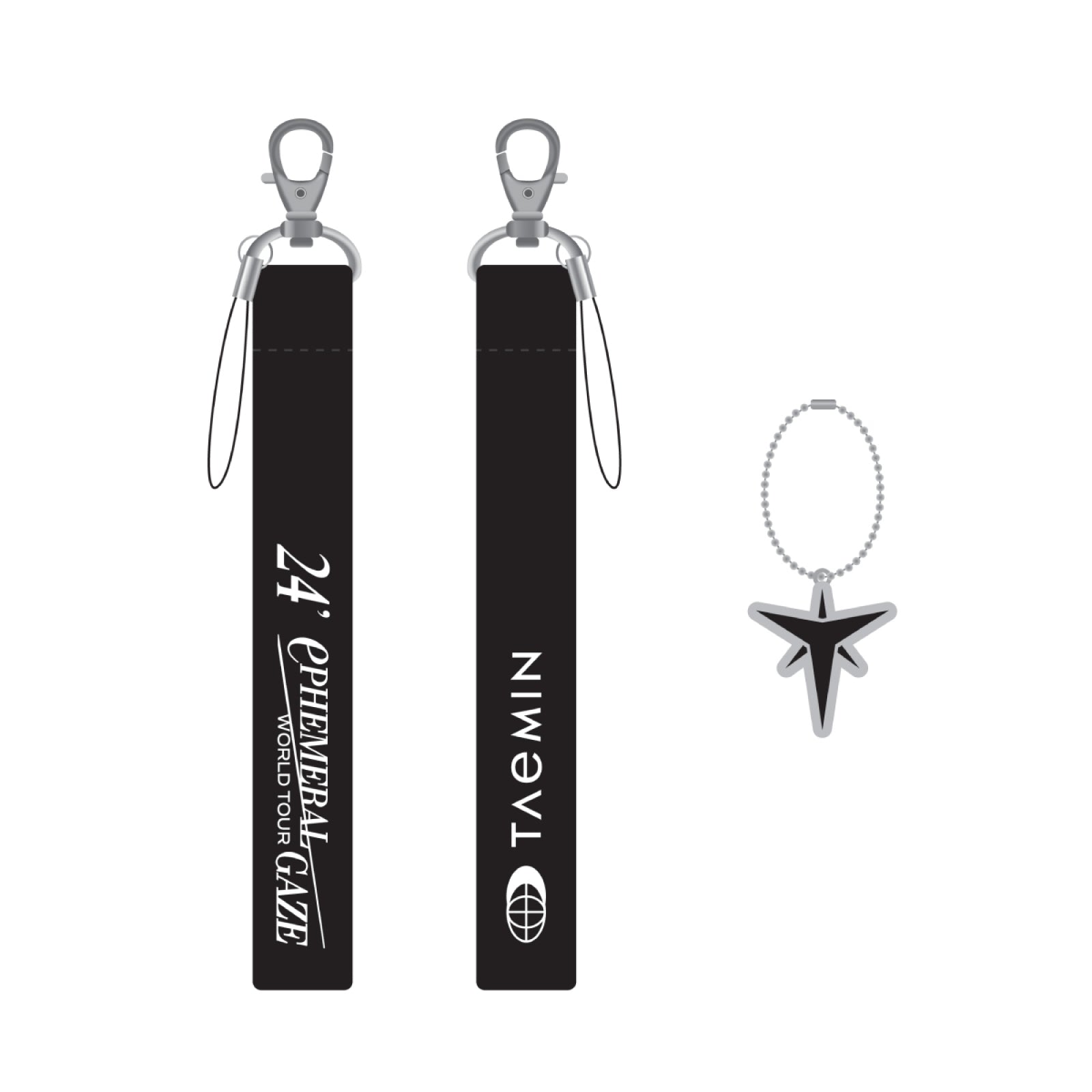 SHINEE TAEMIN - EPHEMERAL GAZE 2024 WORLD TOUR OFFICIAL MD LIGHT STICK STRAP - COKODIVE