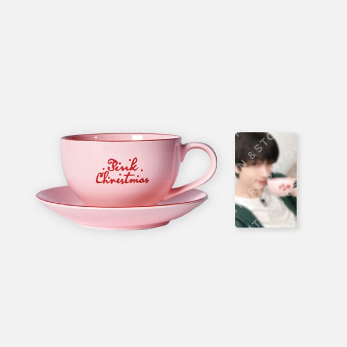 NCT DREAM - 2024 PINK CHRISTMAS CUP &amp; SAUCER SET - COKODIVE