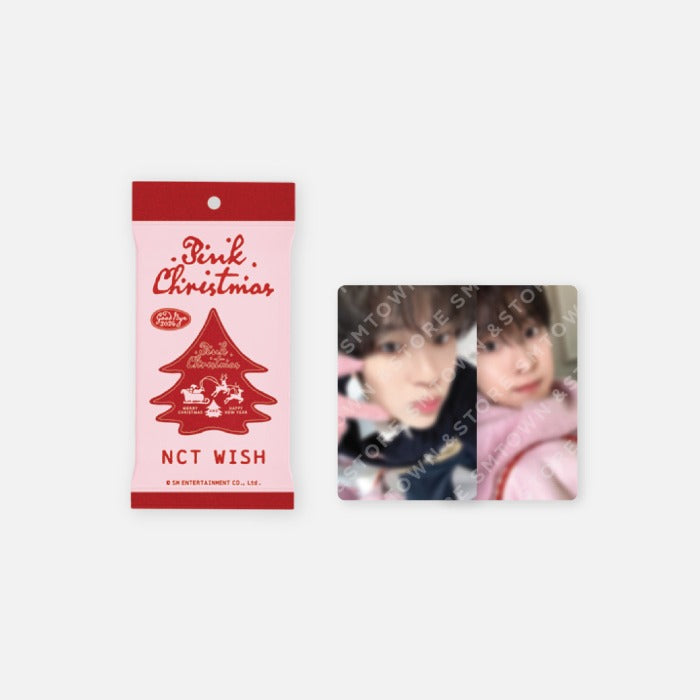 NCT WISH - 2024 PINK CHRISTMAS PHOTO CARD RANDOM PACK - COKODIVE