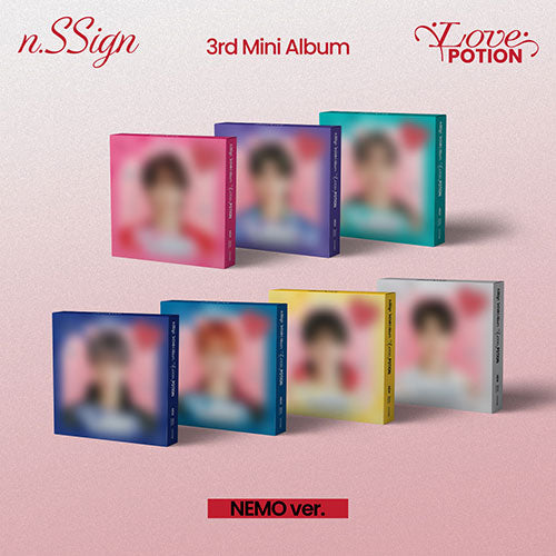 n.SSign - LOVE POTION 3RD MINI ALBUM NEMO VER SET - COKODIVE