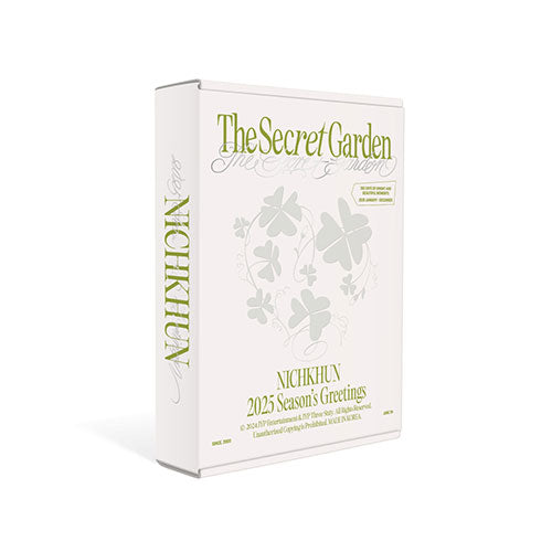 NICHKHUN - THE SECRET GARDEN 2025 SEASON&#39;S GREETINGS JYPSHOP GIFT - COKODIVE