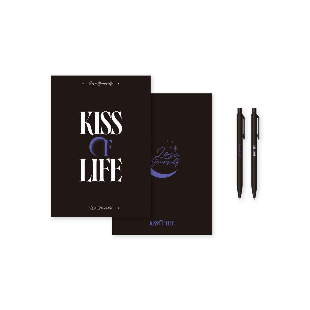 KISS OF LIFE - LOVE YOURSELF 3RD MINI ALBUM POP UP OFFICIAL MD NOTE &amp; BALLPOINT PEN SET - COKODIVE