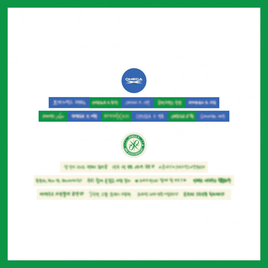 OMEGAX - 3RD ANNIVERSARY POP UP STORE OFFICIAL MD MASKING TAPE - COKODIVE
