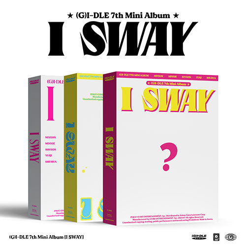 (G)I-DLE - I SWAY 7TH MINI ALBUM PHOTOBOOK SET - COKODIVE