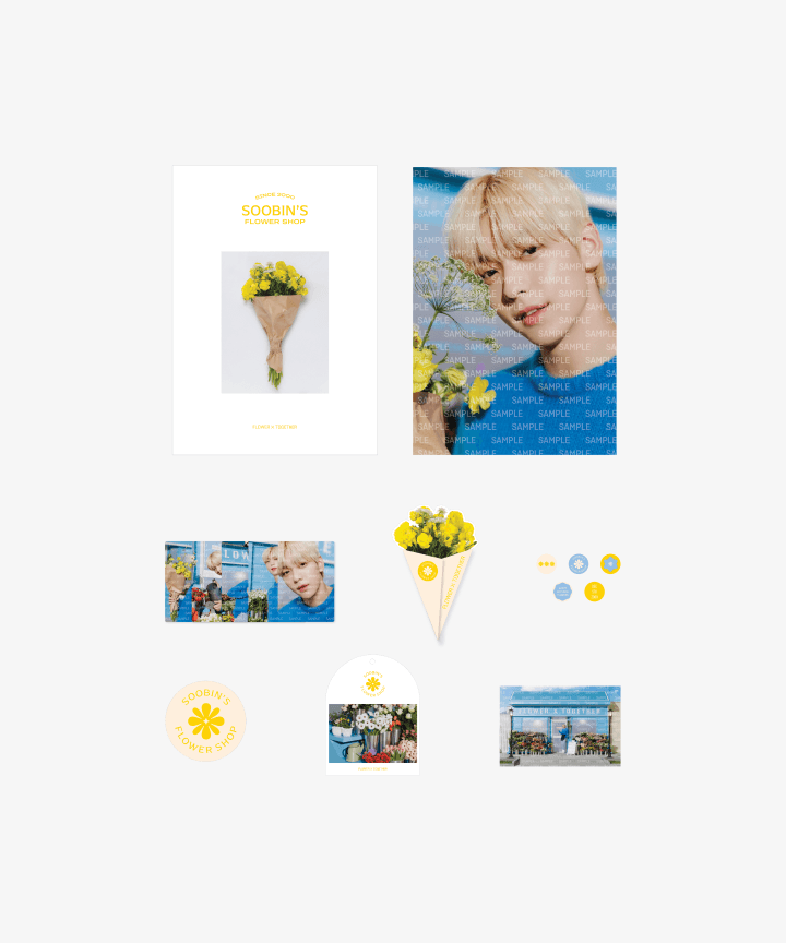 TXT - SOOBIN&#39;S FLOWER SHOP OFFICIAL MD PHOTO PACKAGE - COKODIVE