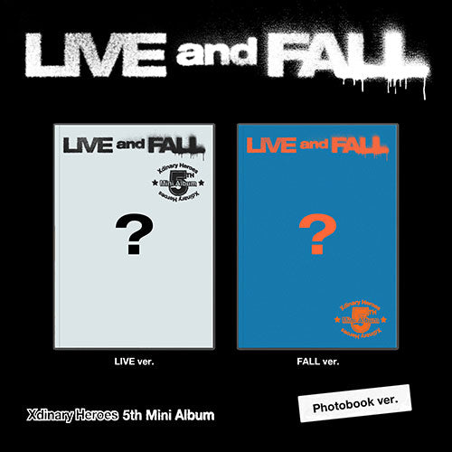 XDINARY HEROES - LIVE AND FALL 5TH MINI ALBUM PHOTOBOOK RANDOM - COKODIVE