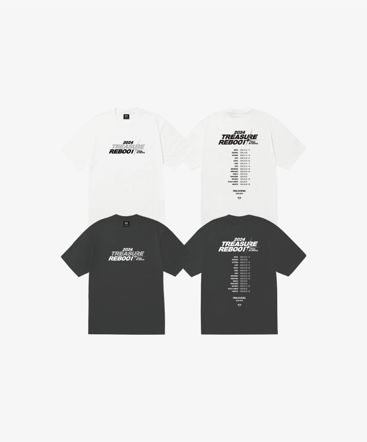 TREASURE - REBOOT FINAL IN SEOUL OFFICIAL MD T-SHIRT - COKODIVE