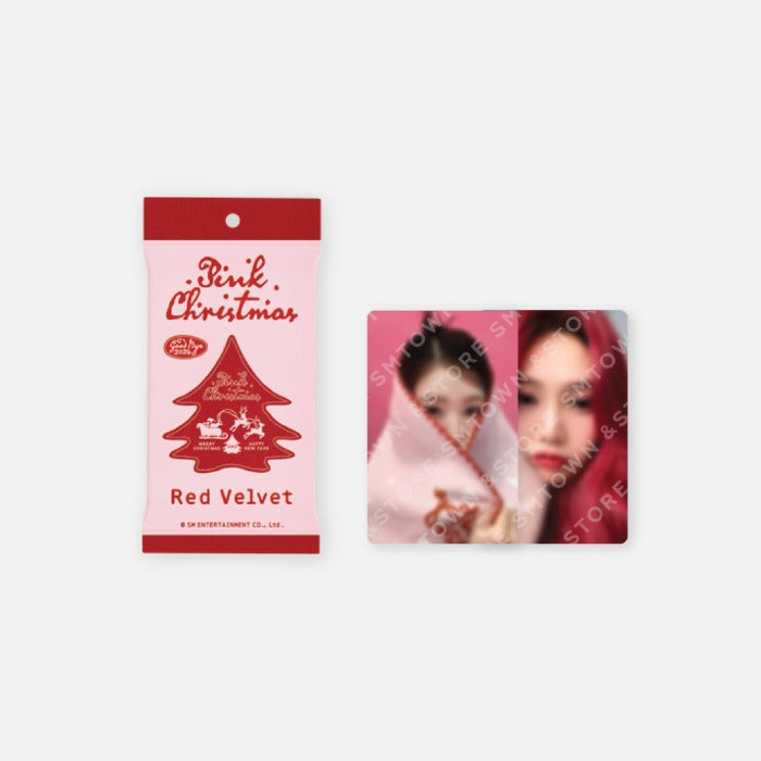 RED VELVET - 2024 PINK CHRISTMAS PHOTO CARD RANDOM PACK - COKODIVE