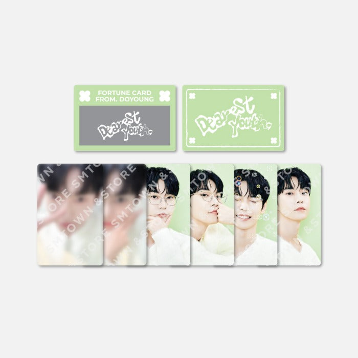 NCT DOYOUNG - DEAREST YOUTH 2024 ENCORE CONCERT OFFICIAL MD FORTUNE SCRATCH CARD SET - COKODIVE