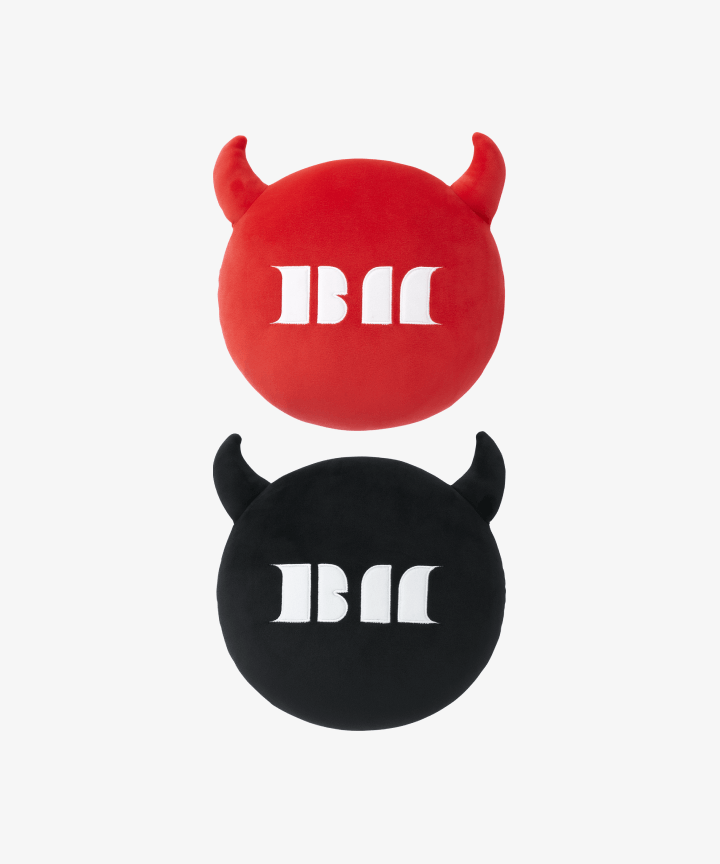 BABYMONSTER - SEE YOU THERE OFFICIAL MD HORN EMOJI PLUSH CUSHION - COKODIVE